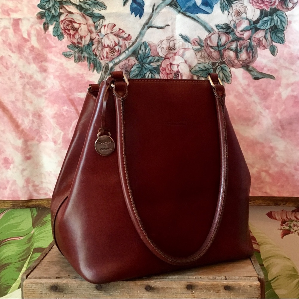 Dooney & Bourke Brown Leather Tote